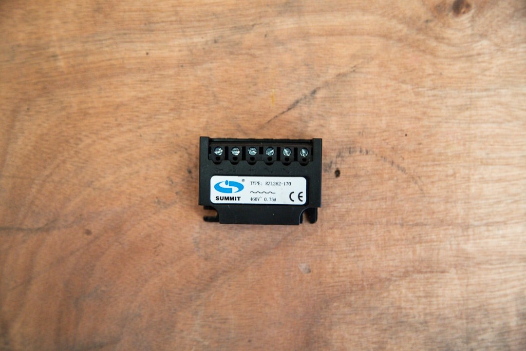 Polipastos 86 Rectificador de motor 460V .75A